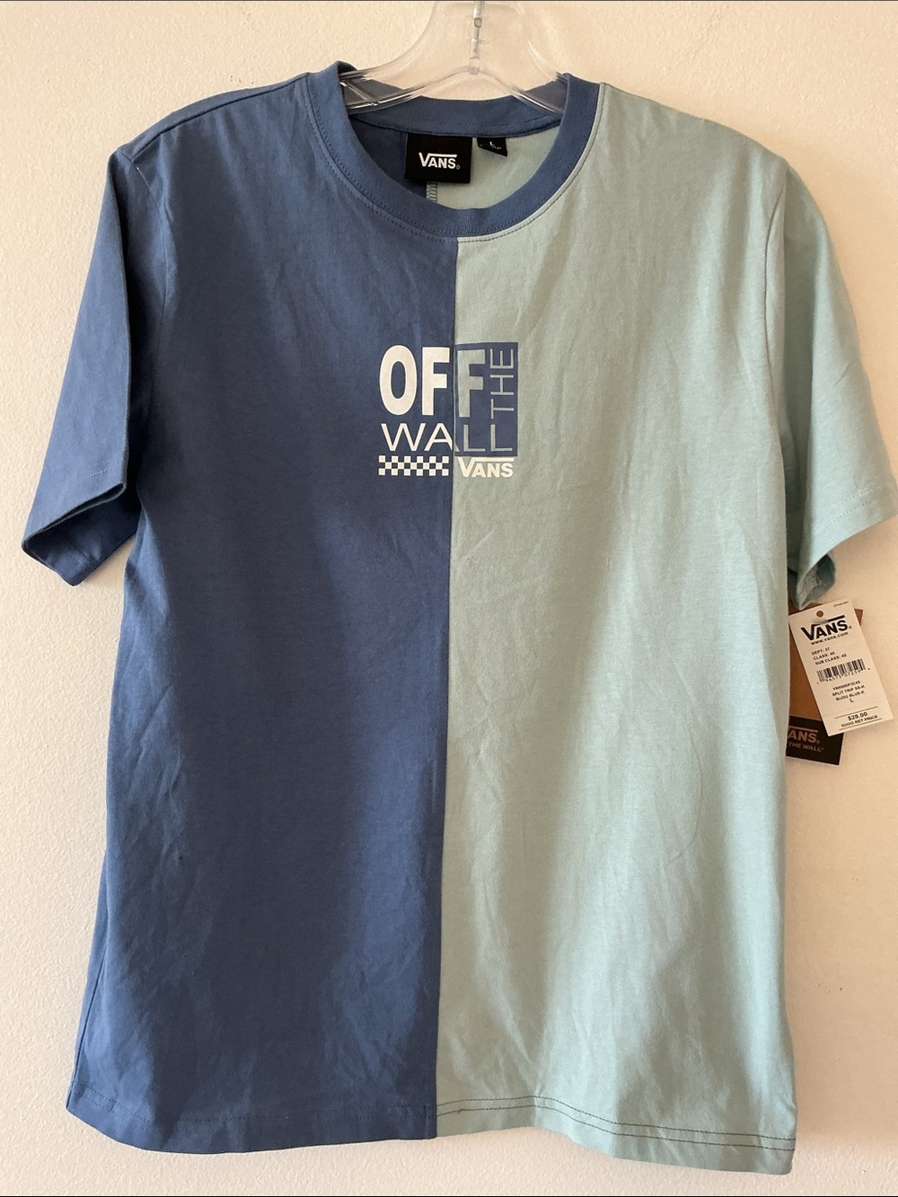 Van’s Off The Wall Tee Shirt Sz L NWT
